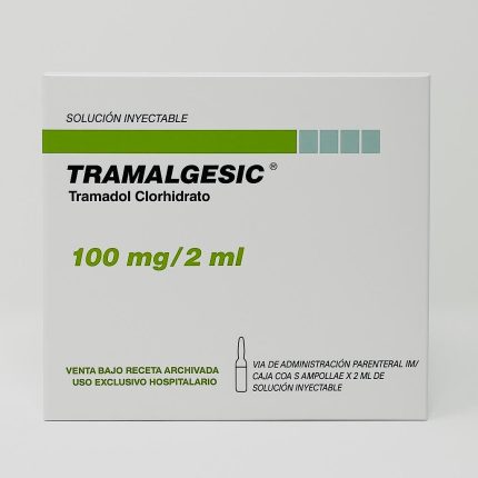TRAMALGESIC 100MG/2ML INY. (TRAMADOL) IM/IV,1-AMPOL     
