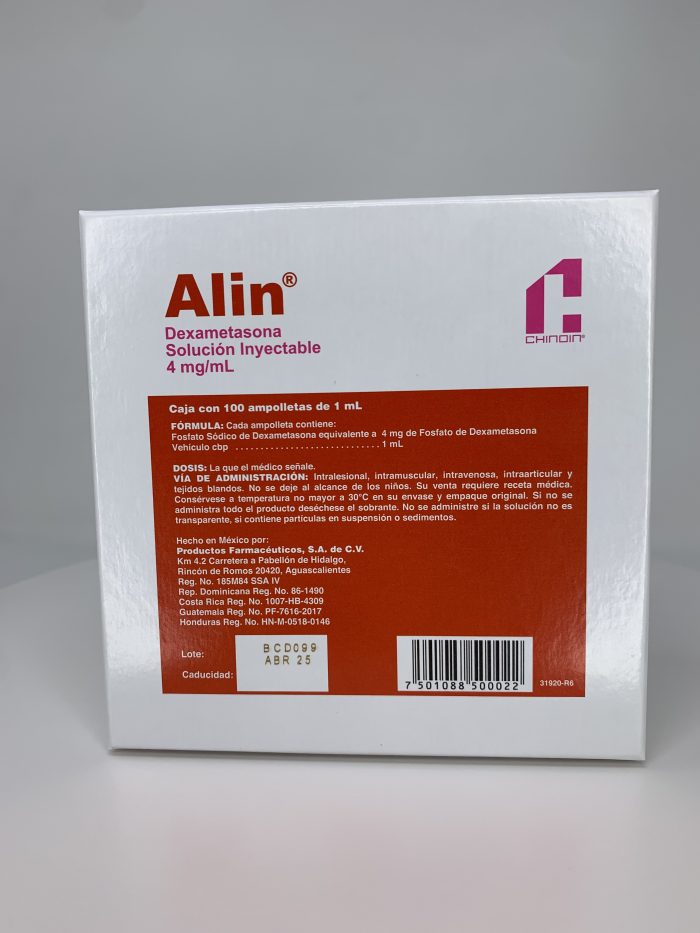 ALIN INYECTABLE 4MG/ML, 1-AMPOLLA. – rofasa.com